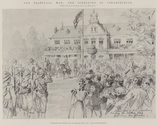 ヨハネスブルグの降伏、トランスヴァール戦争